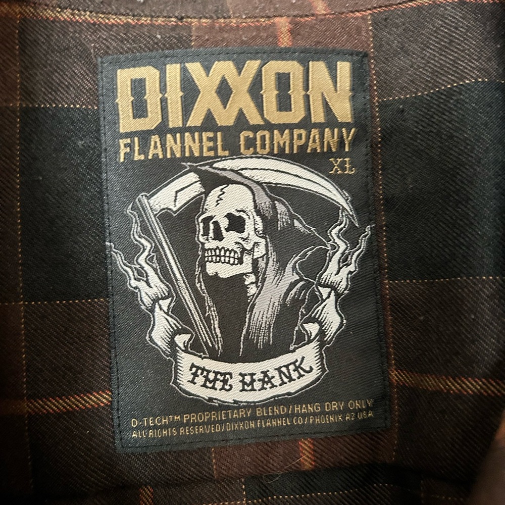 Dixxon “the Hank” XL Long Sleeve pearl snap western